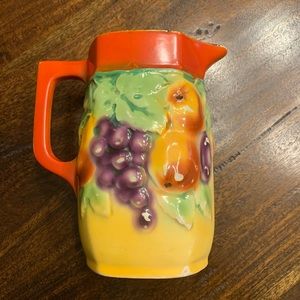 Antique Fruit Pitcher - 1930’s Czech - Bern